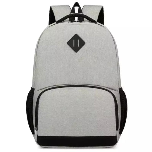 Mochila impermeável computador de negócios, Saco masculino com porta de carregamento USB, Lunch Bag isolado, Viagem ao ar livre