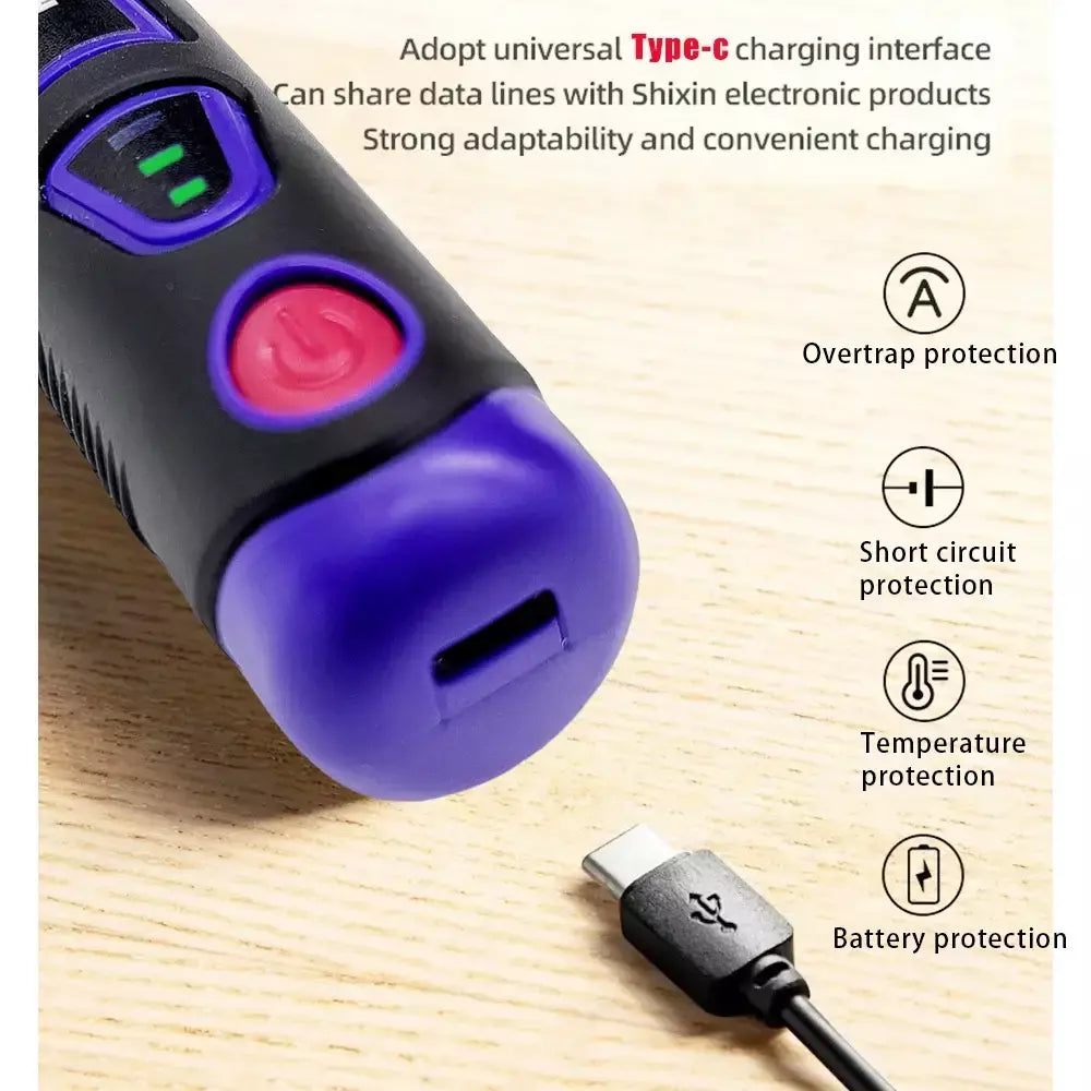 Mini furadeira elétrica multifuncional, moedor de 3 velocidades, ferramenta elétrica usb com caneta de gravação e conjunto de acessórios, ferramenta rotativa diy para casa