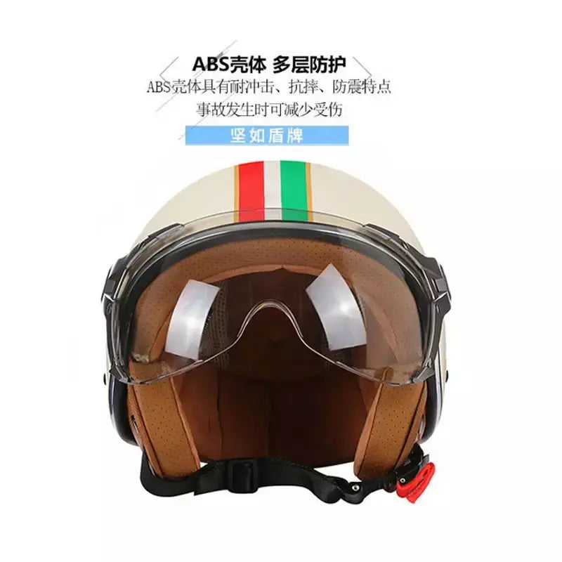França estilo profissional capacete da motocicleta moto scooter rosto aberto casque dirt bike capacete homem mulher leve jet capacete