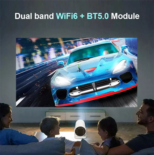 Ditong hy300 plus hd projetor portatil 4k 1280x720p android wifi led vídeo cinema em casa telefone mini jogos projetor filme