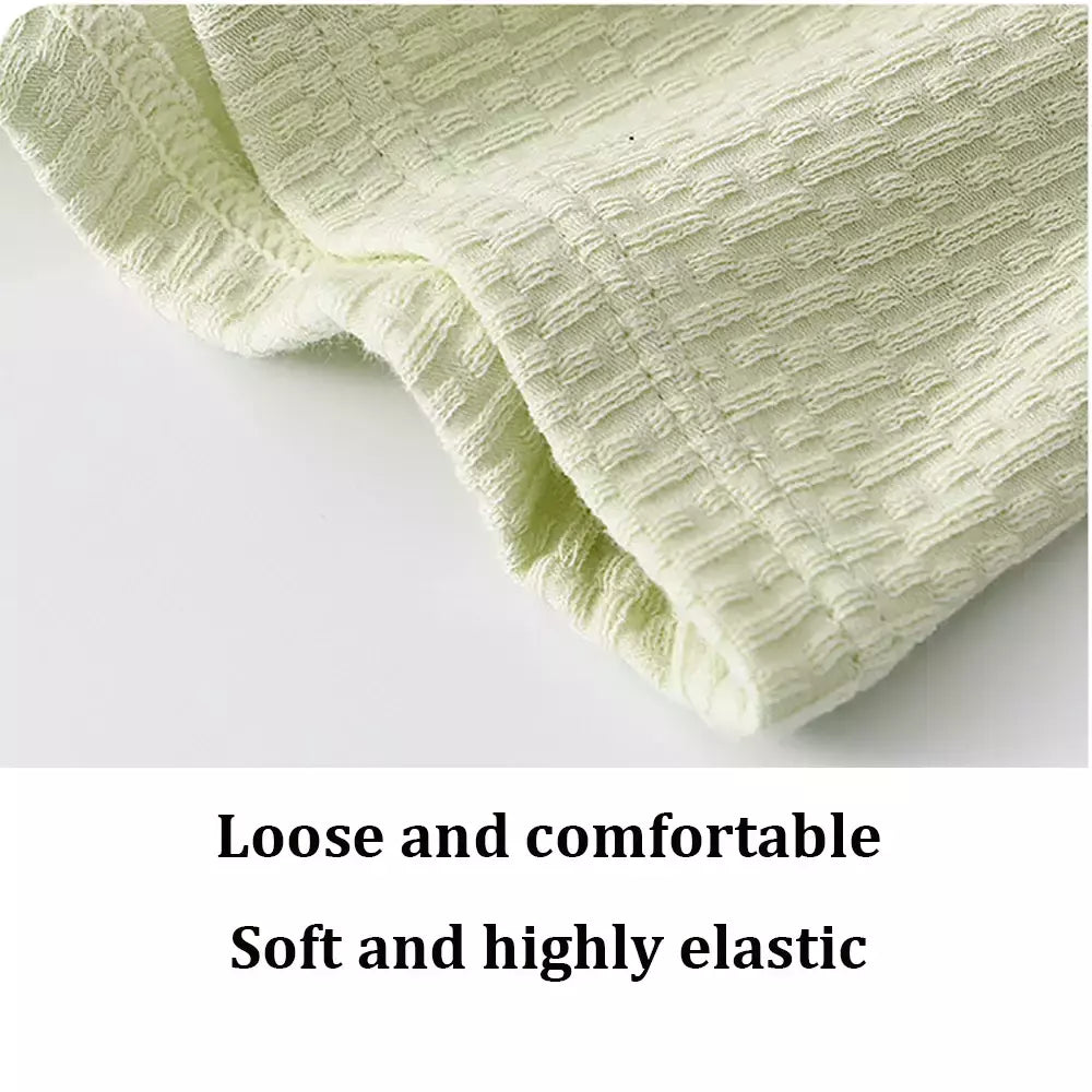 100% algodão macio solto respirável roupa interior masculina moda panda impressão sólida malha pj calças cintura alta elástica pijamas boxers