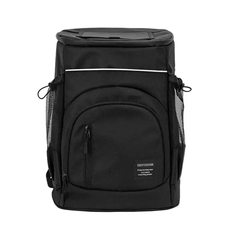 Mochila Refrigerador Isolado Macio, 30L, Saco Térmico, Refrigerador Térmico, Viagem, Exterior, Praia, Cerveja, Geladeira