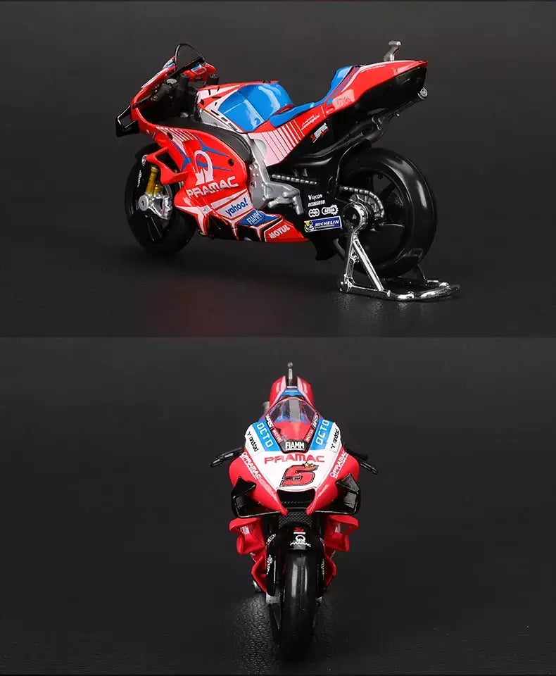Maisto 1:18 NOVA Equipe Ducati Lenovo 2023 # 1 Bagnaia Champion Moto GP Racing fundição liga modelo de motocicleta coleção presente brinquedo