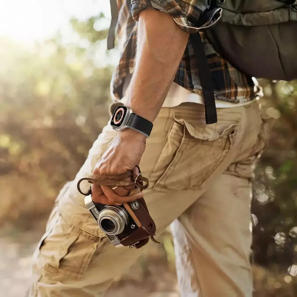 Pulseira Esportiva Trail Loop para Apple Watch, Pulseira de Nylon, Ultra 2, 49mm, Série 9, 8, 7, 45mm, 41mm, iWatch 6, 5, 4, 3, SE, 44 milímetros, 40 milímetros, 42 milímetros