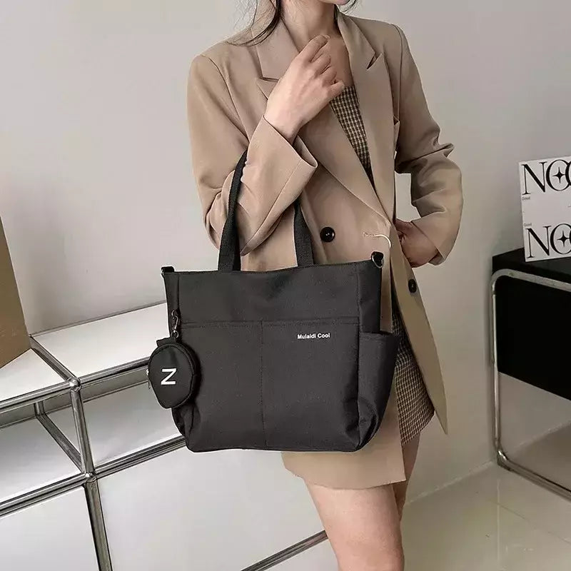 Bolsa de Ombro de Lona Japonesa para Mulheres, Crossbody Messenger Bag, Senhoras Bolsas de Mão, Bolsa Feminina, Senhoras, Tote, 2022