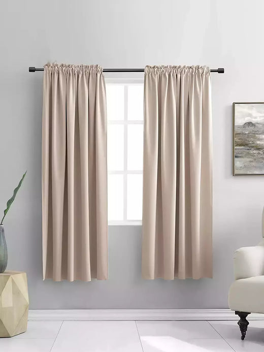 Cortinas blackout para sala e quarto, 100% Sombreamento