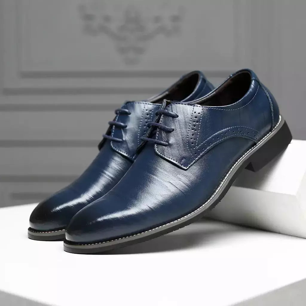 Masculino clássico dedo apontado fundo macio oxfords, sapatos masculinos, sapatos casuais de negócios, apartamentos de escritório, festa de casamento, vestido
