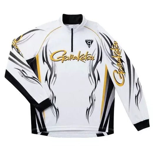 Manga longa gola roupas de pesca ciclismo ao ar livre proteção solar secagem rápida camisas de seda gelo