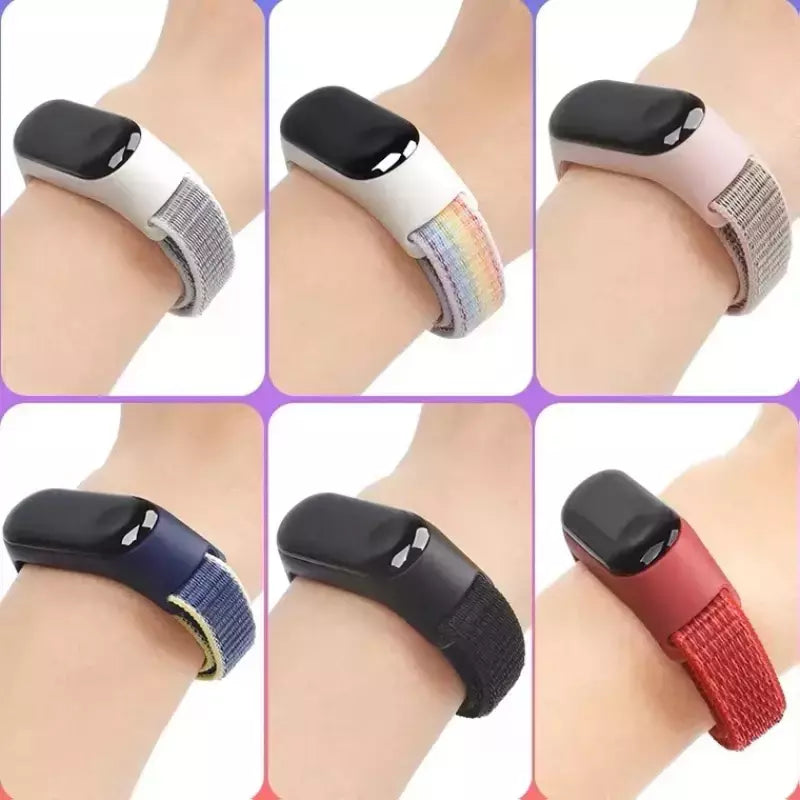 Correia de nylon para Xiaomi Mi Band, pulseira esportiva confortável, pulseira para Mi Band 7, 6, 5, 4, 3
