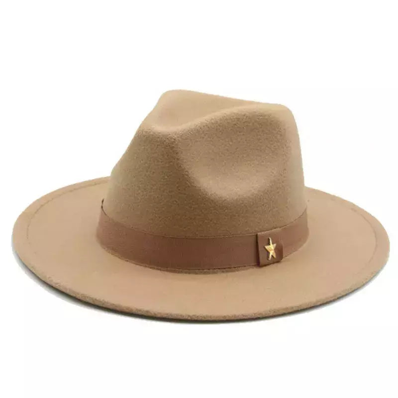 chapeu feminino chapeu chapeu masculino gorro Chapéu fedora mulheres fita banda homens chapéus de aba larga igreja casamento clássico bege branco chapéu do inverno das mulheres dos homens 2021 new gorras hombre