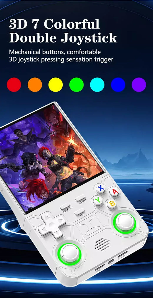 2025 r36 ultra open source r36s console de videogame sistema linux 4.0 Polegada tela ips portátil bolso player vídeo 64g melhores jogos