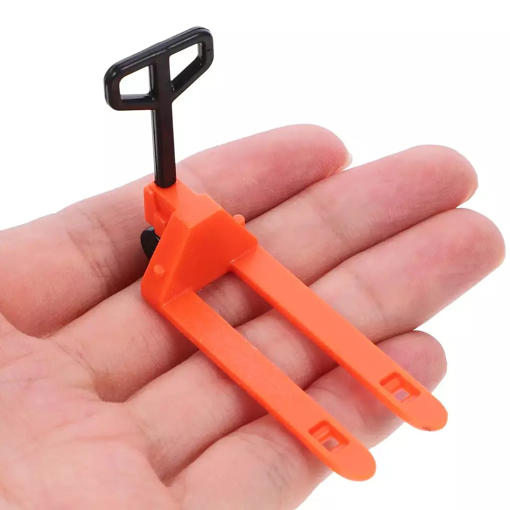 1 conjunto de mini empilhadeira brinquedo mini carrinho de mão plataforma carrinho brinquedo mini construção ferramentas móveis em miniatura carrinho de mão empilhadeira
