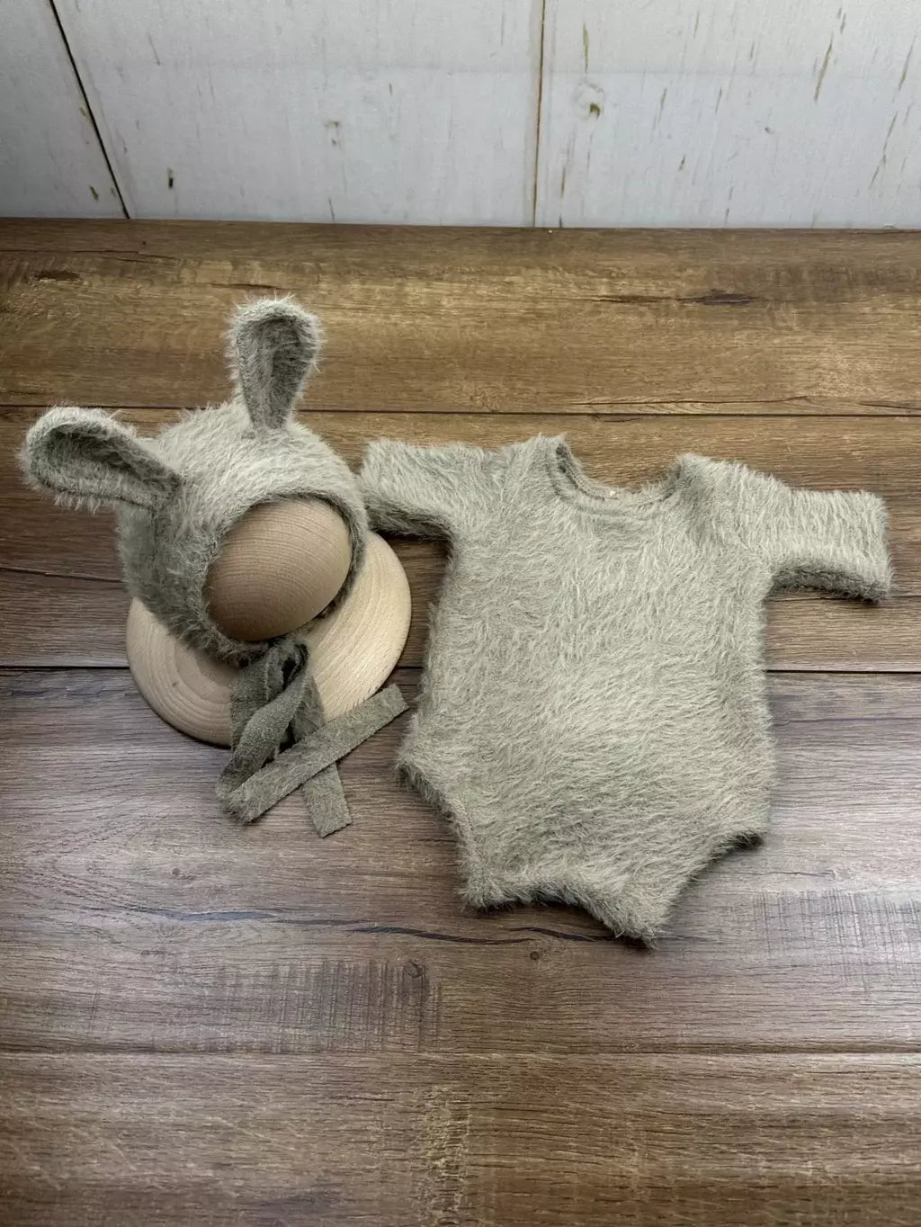 Adereços para fotografia de recém-nascidos, roupa de malha, boneca de coelho, óculos para cosplay de bebê, acessórios para sessão de fotos