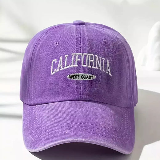 Boné de beisebol retrô vintage de algodão masculino feminino denim letras bordadas chapéu de algodão macio bonés casuais retrô unissex chapéus