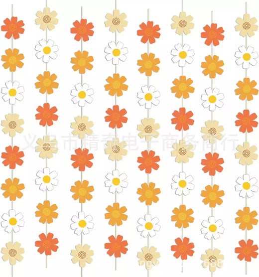 Toalha De Mesa De Flor De Daisy Descartável, Tampa De Mesa De Plástico, Decorações De Festa De Aniversário, Chuveiro De Bebê, Suprimentos De Casamento, Meninas