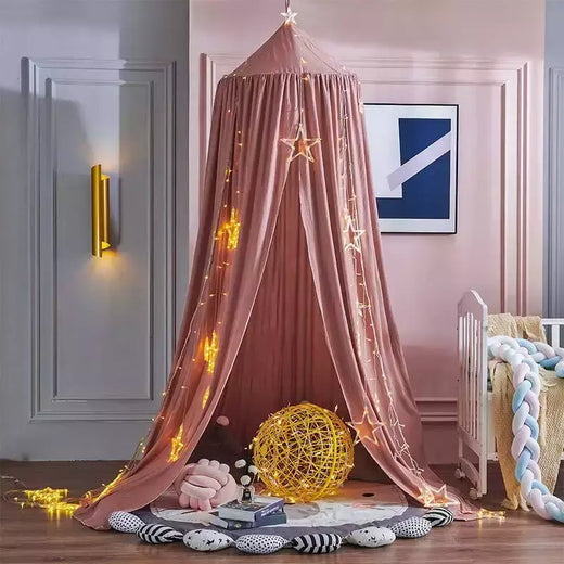 Rede Mosquiteira Pendurada para Crianças, Berço Cortina, Tenda Pendurada, Decoração de cama, Menina Princesa, Cama Canopy, Living Corner Play, Leitura