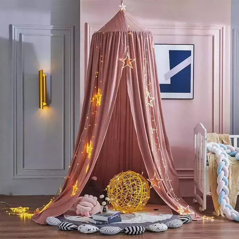 Rede Mosquiteira Pendurada para Crianças, Berço Cortina, Tenda Pendurada, Decoração de cama, Menina Princesa, Cama Canopy, Living Corner Play, Leitura