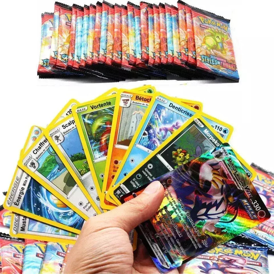 Novo 36/40 pçs caixa pokemon cartão escarlate & violeta evoluções prismáticas inglês impulsionador batalha carte negociação cartões de coleção presentes