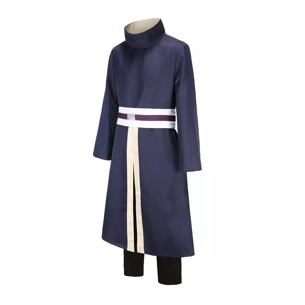 Akatsuki uchiha ovito conjunto de fantasias cosplay, japão anime migrant i uniforme acessórios adulto e enfant conjunto completo homme
