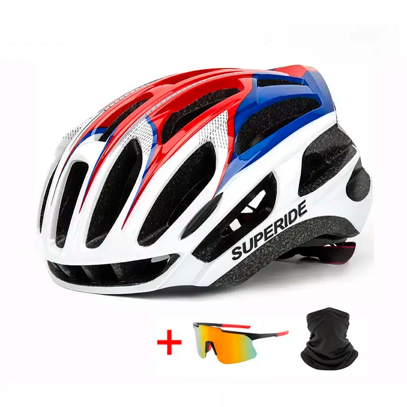 Superide integralmente moldado mountain road bicicleta capacete esportes de corrida equitação ciclismo capacete das mulheres dos homens ultraleve mtb capacete