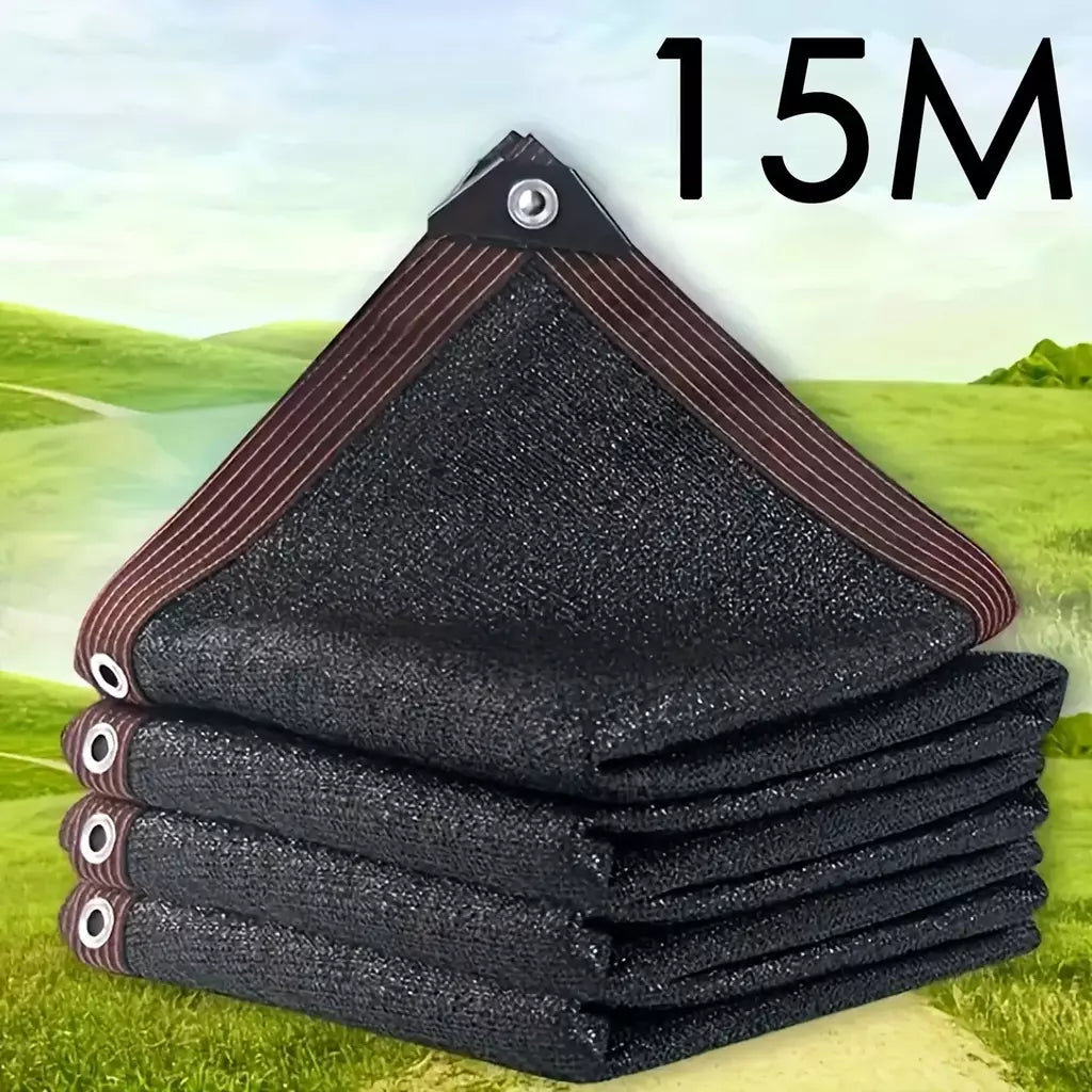 2-15m preto pára-sol net sombra sombreamento protetor solar malha capa planta estufa tela de privacidade jardim ao ar livre anti-uv pano casa