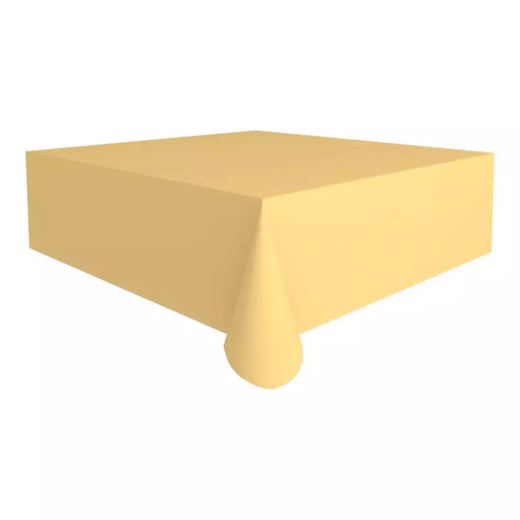 Solid Color Party Tablecloth, Decorado com Aniversário e Casamento, Material PEVA, 1Pc, 54*72 Polegada