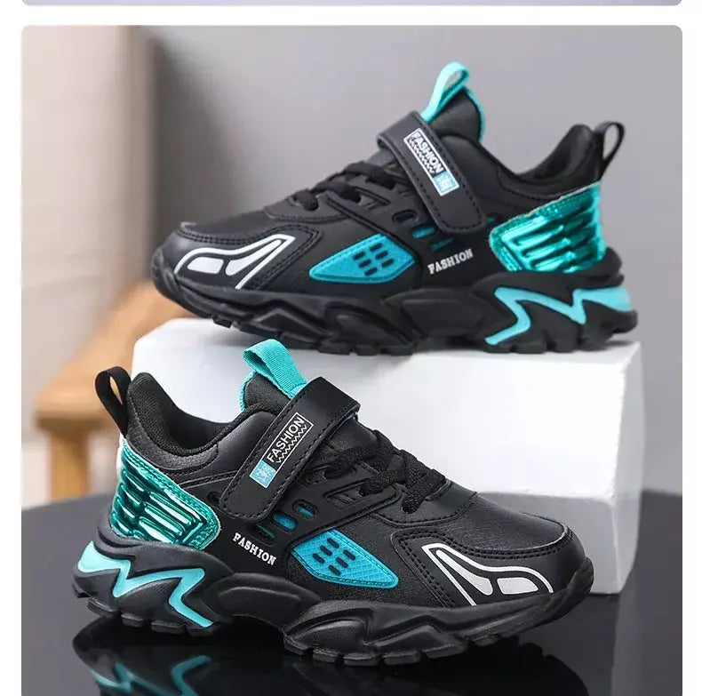 Crianças tênis para meninas meninos respirável esportes tênis de corrida crianças plana casual ao ar livre estudante escola tênis Size28-40