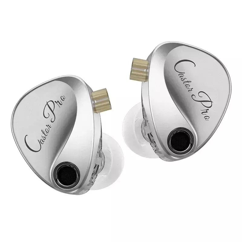 KZ Castor PRO Fone de ouvido intra-auricular HiFi Bass Dinâmico Fones de ouvido sintonizáveis de última geração Harman Target com fones de ouvido de graves aprimorados