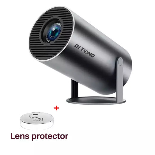 Ditong hy300 plus projetor android 4k 1280*720p vídeo cinema ao ar livre portátil ao ar livre casa hd led projetor hy300 pro atualizado