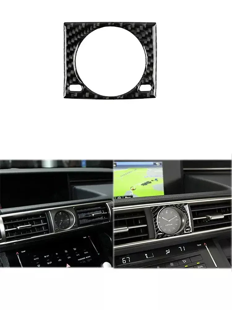 Material De Fibra De Carbono Adesivos, Auto Molduras Interiores, Tira Decorativa, Acessórios Do Carro, Lexus IS250 IS250C IS300 2014-2018