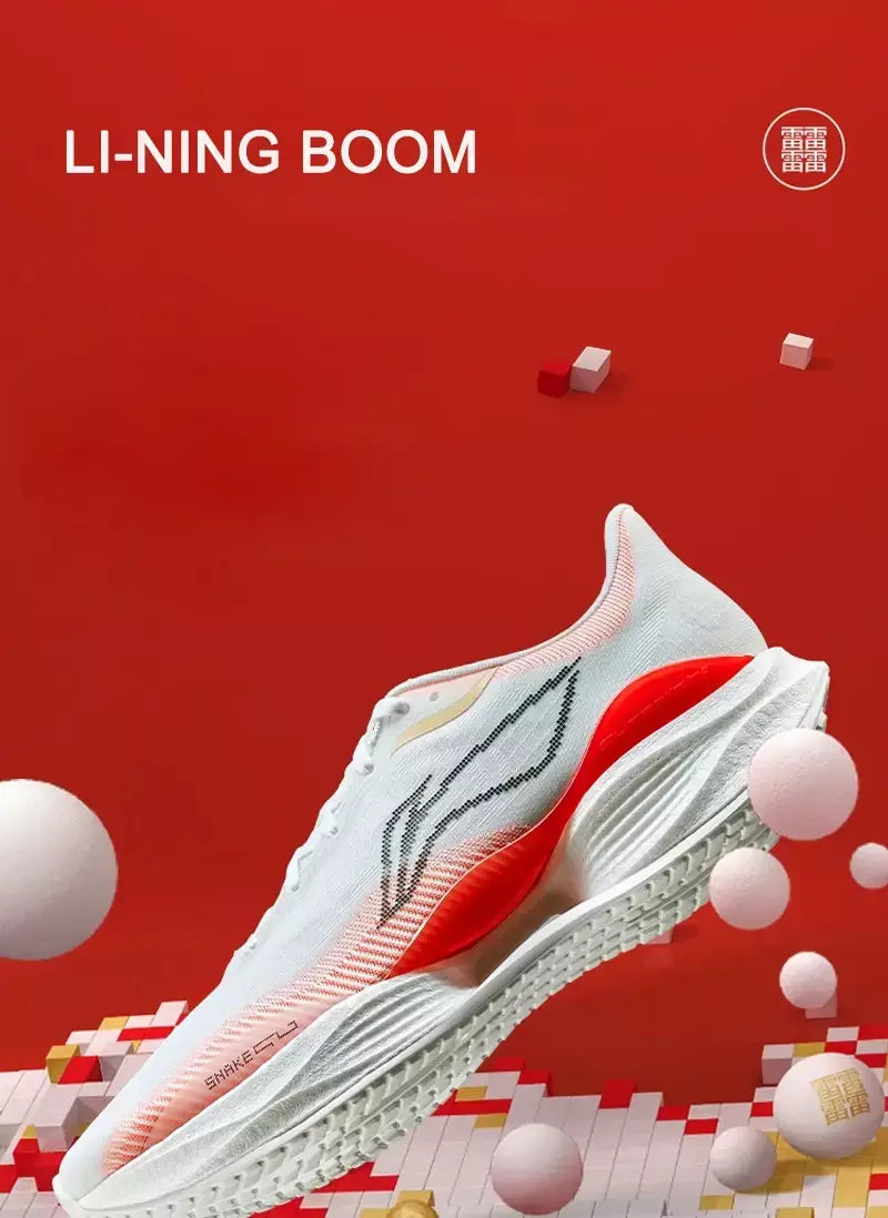 Li-ning men super light 22 luz tênis de corrida tempo bounse almofada baú forro de fibra wearable anti-deslizamento tênis arbv001