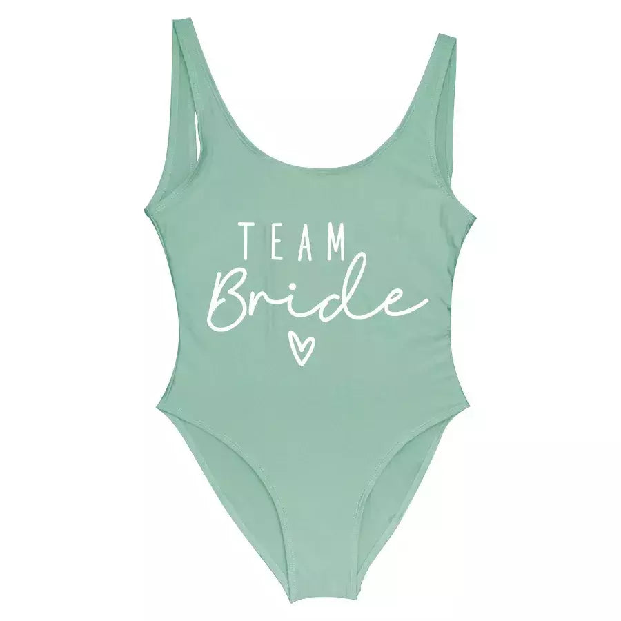 Fato de banho feminino com estampa dourada, squad, festa de solteira, moda praia verão, 1 pc, S a 3XL