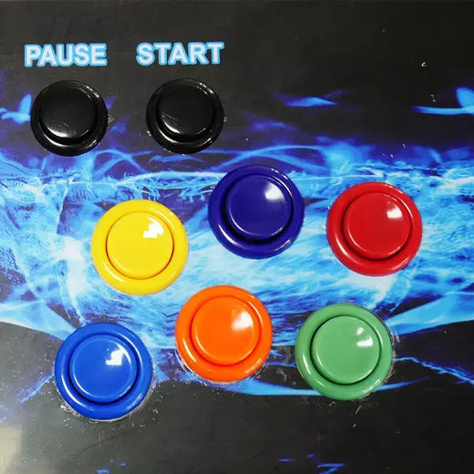 Pandora saga box dx plus 20008 em 1 kit diy 5pin joystick estilo happ botão de pressão arcade game console gabinete para máquina bartop