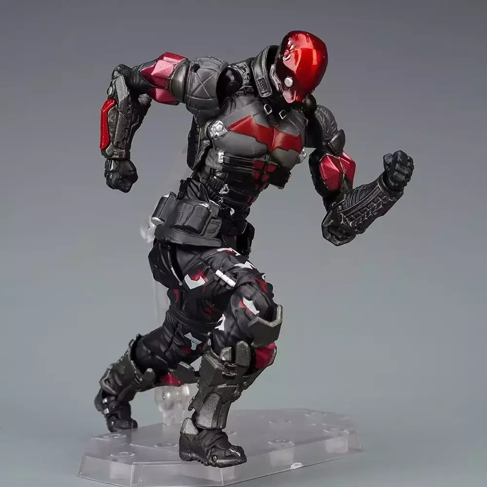 Yamaguchi-Batman Action Figure, Brinquedos em PVC, Modelo Arkham Knight, Articulações Móveis, Conjunto de Presentes, 17cm, 024, 2023