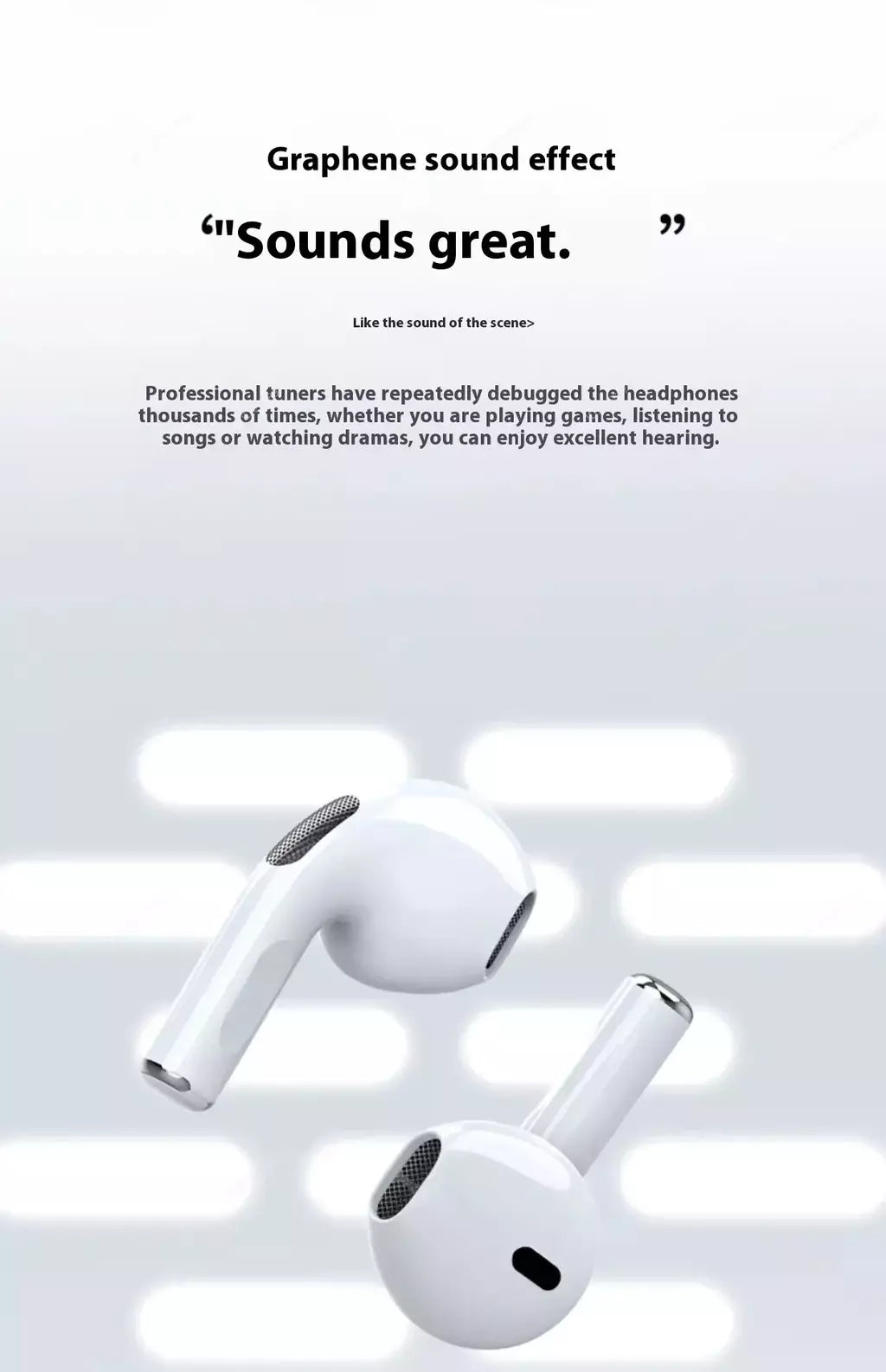 Xiaomi fone de ouvido sem fio bluetooth design elegante qualidade de som superior bateria de longa duração ajuste confortável para ouvir durante todo o dia