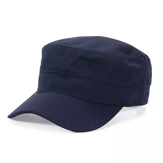 Chapéu unissex ajustável do exército, boné de cadete patrulha militar, liso, estilo clássico, moda vintage, 5 cores, 1pc