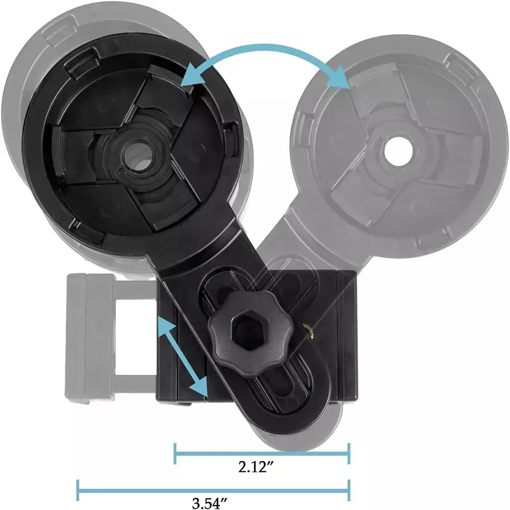 Spotting scope smartphone câmera adaptador telescópio câmera adaptador de telefone celular montagem para binocular monocular alinhado rápido