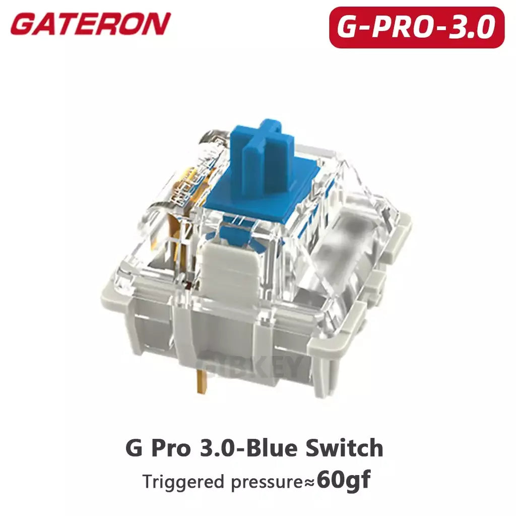 Gateron branco amarelo prata pro 2.0 v2 switch 3pin rgb linear tátil vermelho marrom switches para teclado mecânico permutável quente