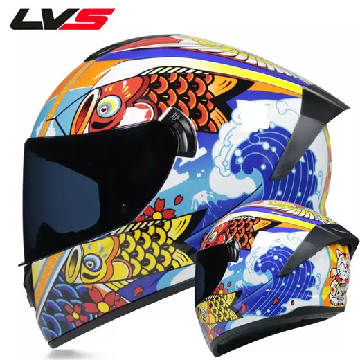 Capacetes de motocicleta para homem e mulher usar lente dupla locomotiva capacetes cascos para capacete da motocicleta