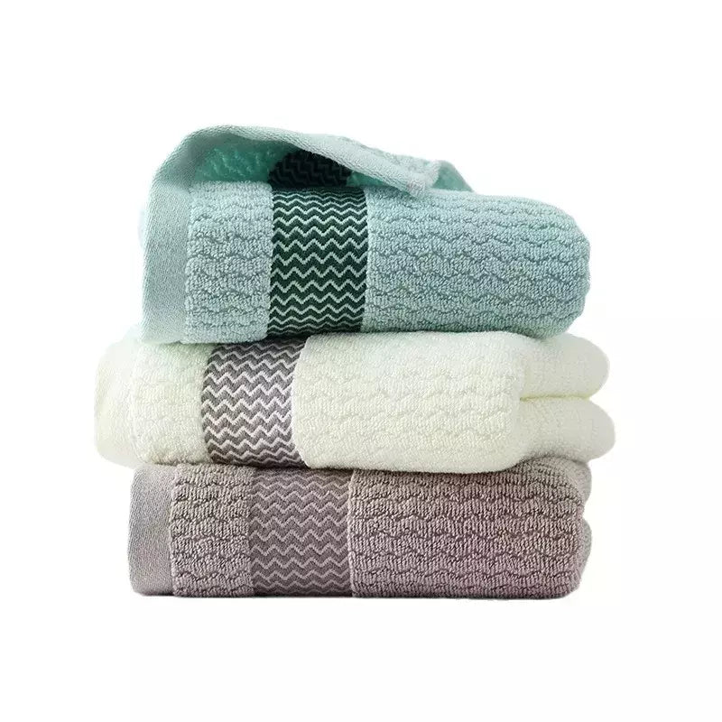 Absorvente Soft Face Toalhas para Adultos, Toalhas Domésticas, Algodão Grosso, Não é fácil de derramar, Lint, Atacado