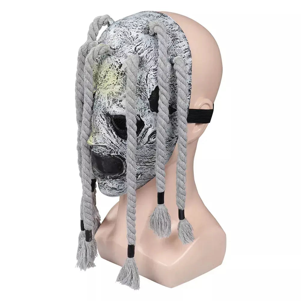Mick máscara banda deslizamento cosplay nó acessórios de fantasia joey roleplay fantasia masculino látex headwear halloween masquerade capacete masculino