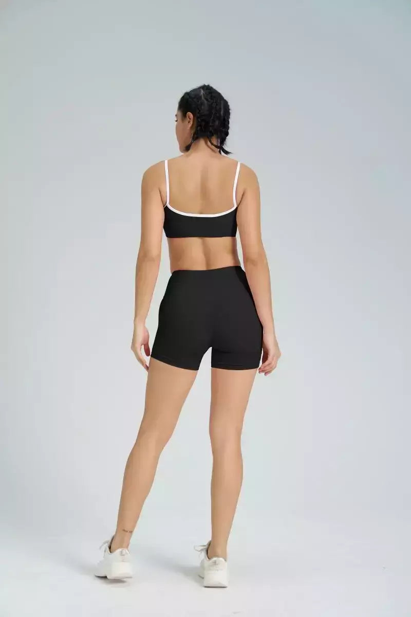 Terno de Yoga Patchwork de duas peças para mulheres, cintura alta Flare Leggings, roupas de treino Fitness Sportswear agasalho