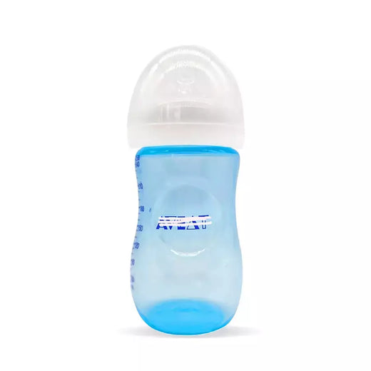 Garrafa de bebê anti-inchaço, Material PP de grau alimentício do bebê, Mamilo de silicone de leite materno, BPA Free, 150ml, 250ml