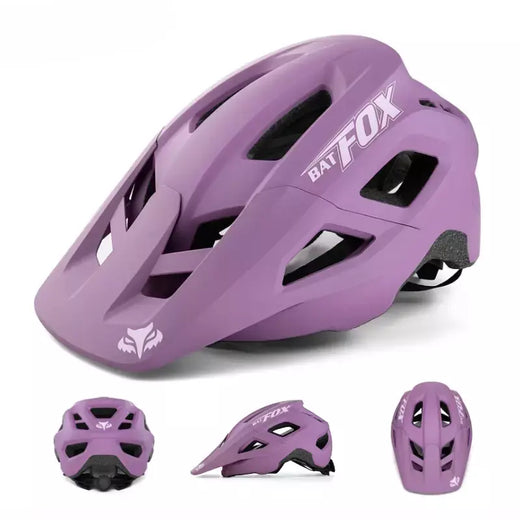 Batfox 2025 capacete de mountain bike moldagem integrada homens e mulheres capacetes de ciclismo esportes ao ar livre chapéus de segurança ma066 e ma057
