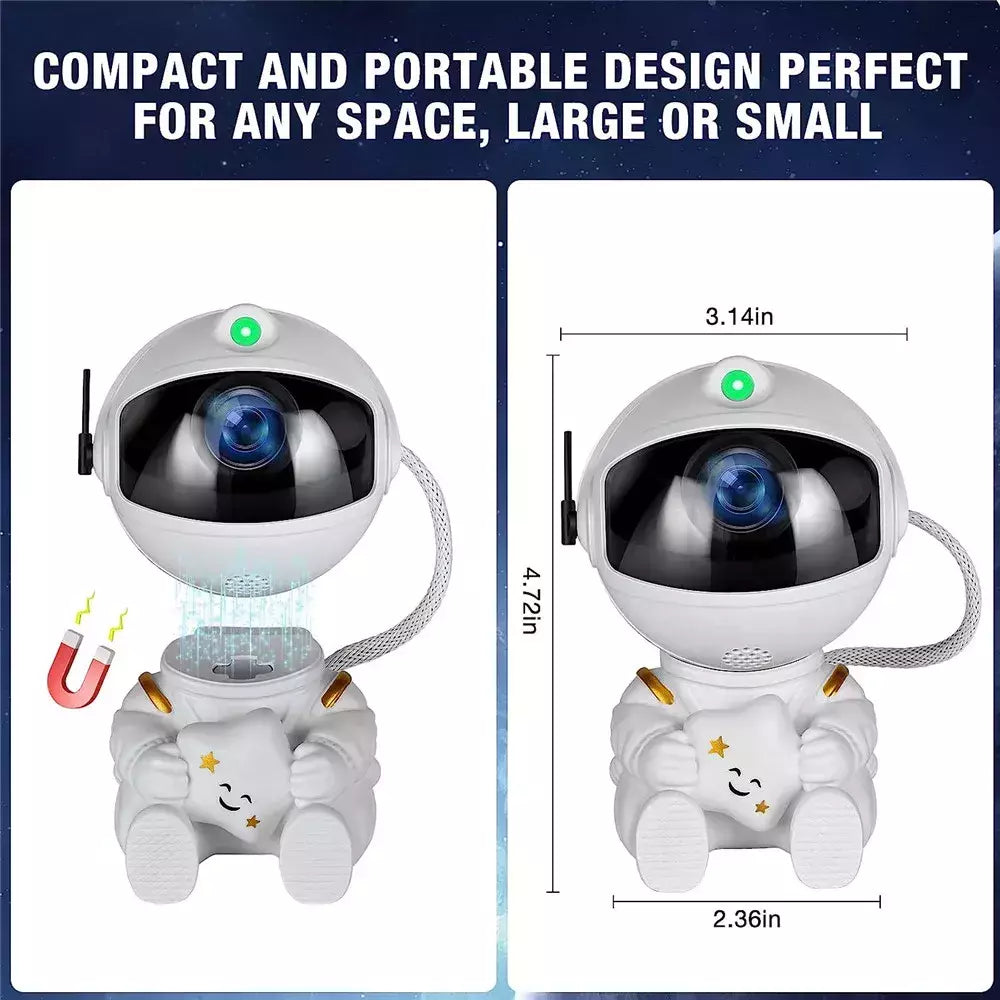 Starry Sky teto lâmpada LED para crianças, projetor de estrela, Galaxy Night Light, astronauta espaço projetor, nebulosa, quarto, presente decorativo para casa