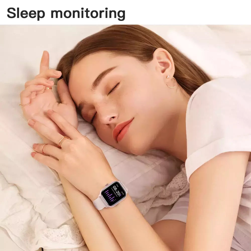 LEMFO LT10 Smartwatch para homens e mulheres Touch Dial Chamada Música Smartwatch Android iOS Rastreador de Fitness Relógios Esportivos 2024