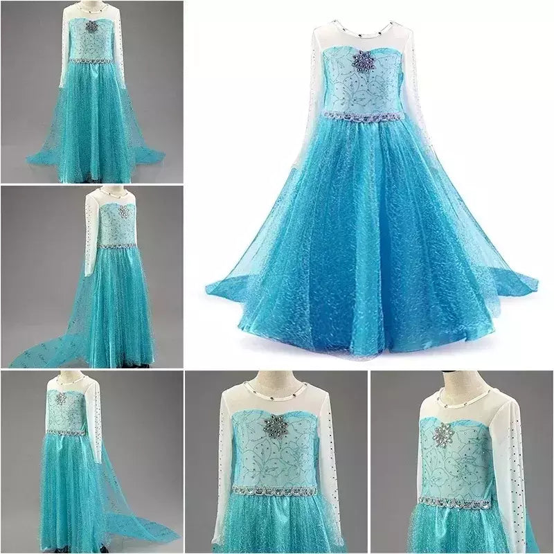 Rapunzel vestido para meninas cinderela belle vestir-se fantasia crianças aniversário princesa traje crianças roupas de festa de halloween 3-10y
