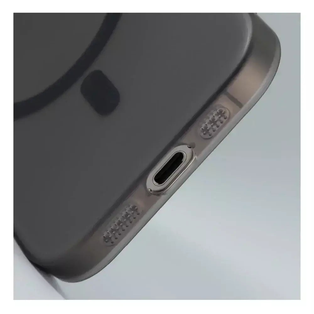 1.0mm ultra fino fosco duro pc translúcido caso para iphone 17 16 15 14 13 12 pro max magsafe magnético carga sem fio capa