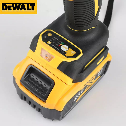 DEWALT Bateria de lítio 20V recarregável sem escova chave de fenda elétrica compacta furadeira de impacto DCD805