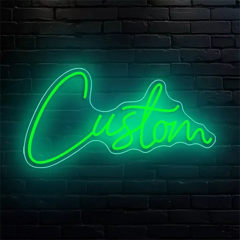 Nome personalizado sinal de néon festa de aniversário do bebê presente quarto do miúdo decoração da parede casa led nome sinal dormitório decoração presentes personalizados para ela